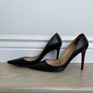 My sleekest shoes… Christian Louboutin Leather Pigallles 85mm size 38 1/2.